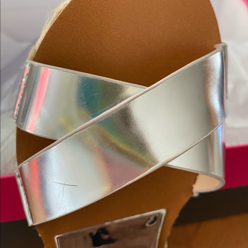 Vince Camuto Silver Sandals - Picture 12 of 14